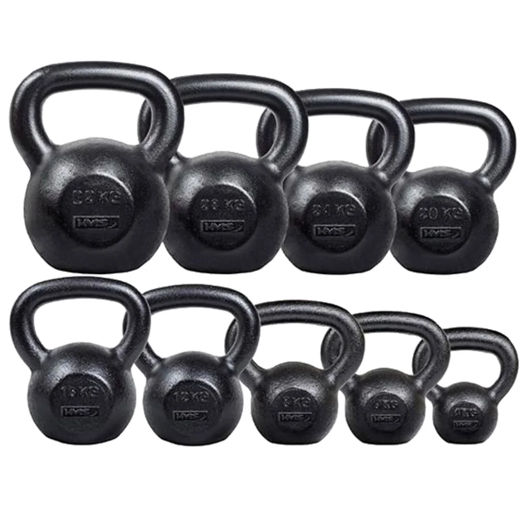 HMS Litinový Kettlebell KZG - 8kg