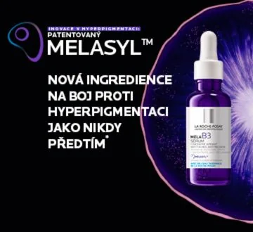 Inovace v hyperpigmentaci: patentovaný Melasyl. Nová ingredience na boj proti hyperpigmentaci jako nikdy předtím. Inovace v hyperpigmentaci: patentovaný Melasyl. Nová ingredience na boj proti hyperpigmentaci jako nikdy předtím.