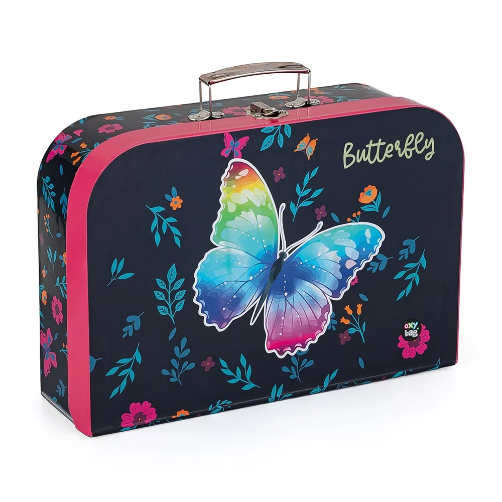 Oxybag Kufřík lamino 34 cm - Motýl 2