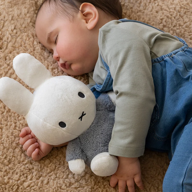 Little Dutch Králíček Miffy Fluffy Blue 25 cm