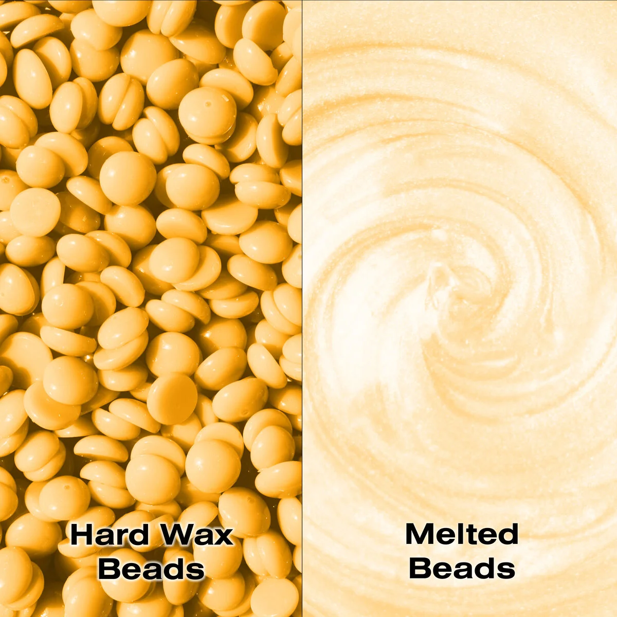 Rio Stripless hard wax beads 5x100g, HONEY Voskové pecičky