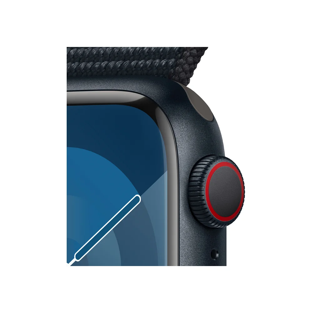 Apple Watch S9 Cellular 41 mm sport loop smart hodinky Midnight