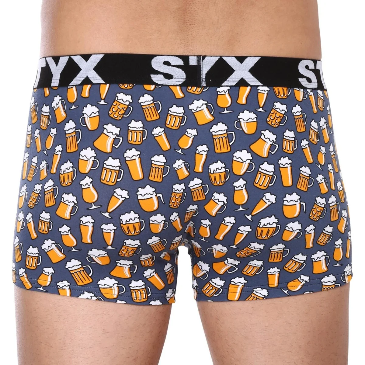 Styx 6PACK pánské boxerky art sportovní guma vícebarevné (6G12697124) M