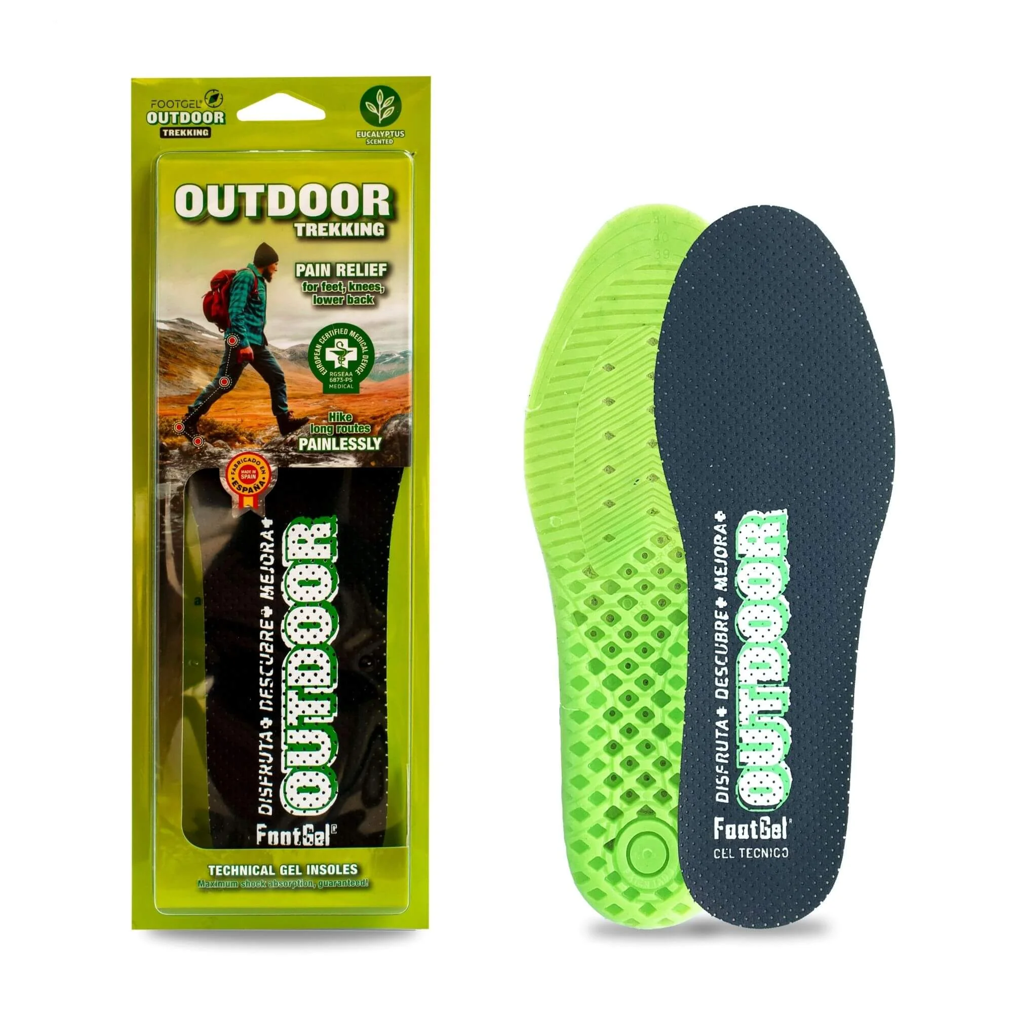 FOOTGEL Vložky do bot OUTDOOR EU 35-38