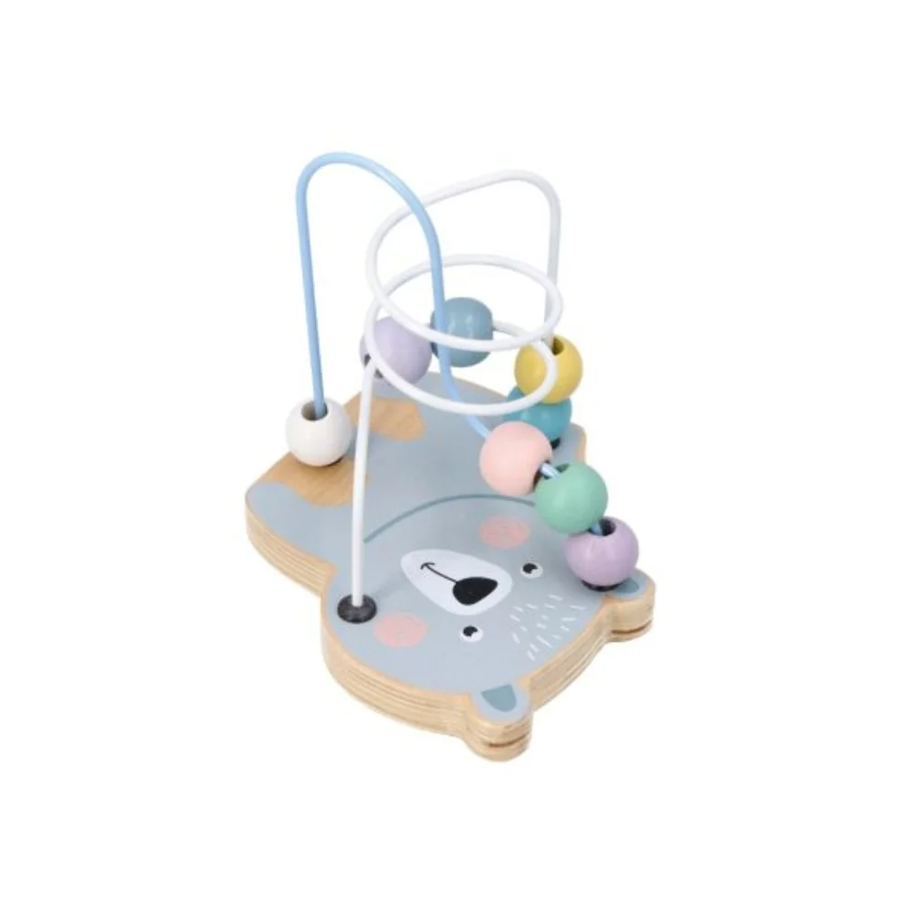 Adam Toys Edukační labyrint Medvídek - modrý