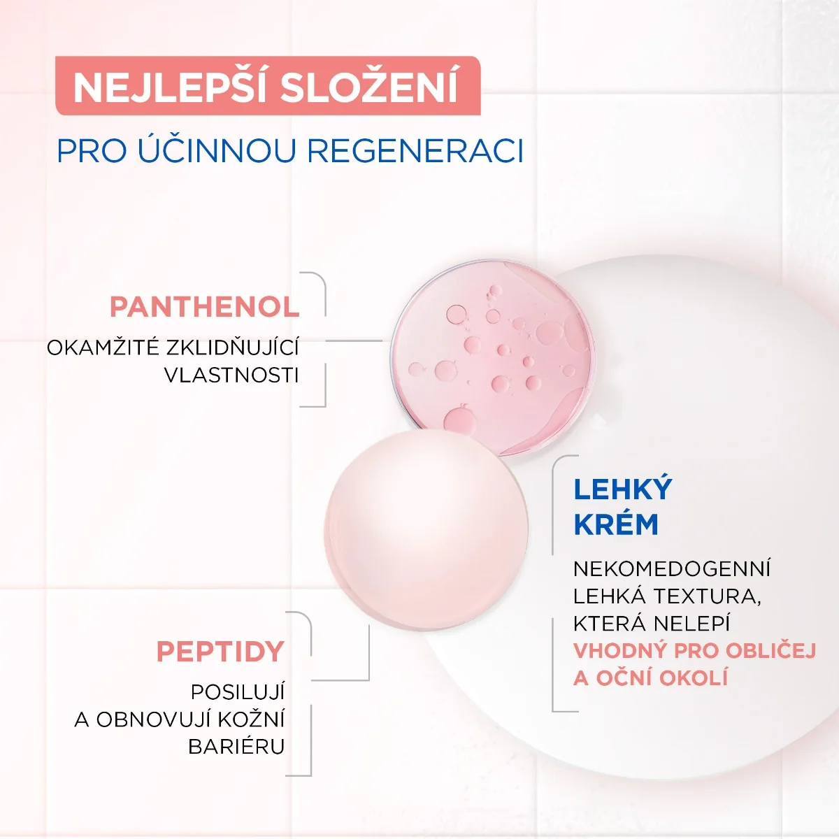 Mixa Anti-Reaction hydratační regenerační krém 50 ml