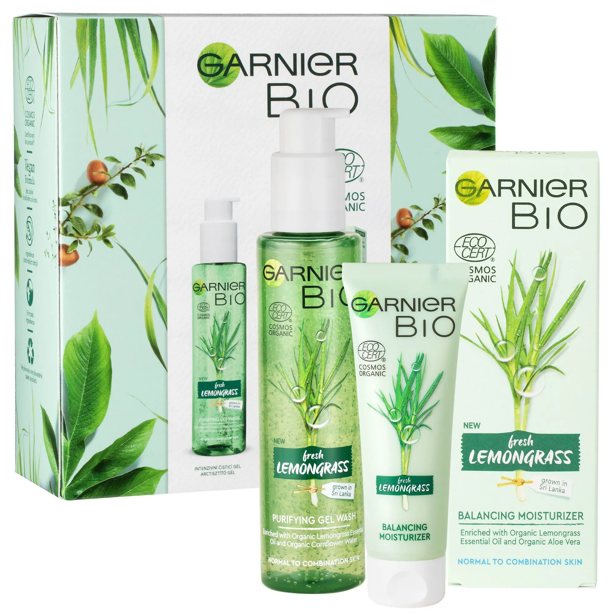 Garnier BIO Vánoční balíček Lemongrass