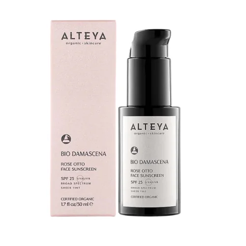 Alteya Organics Pleťové sérum proti slunci Bio Damascena SPF25 50 ml