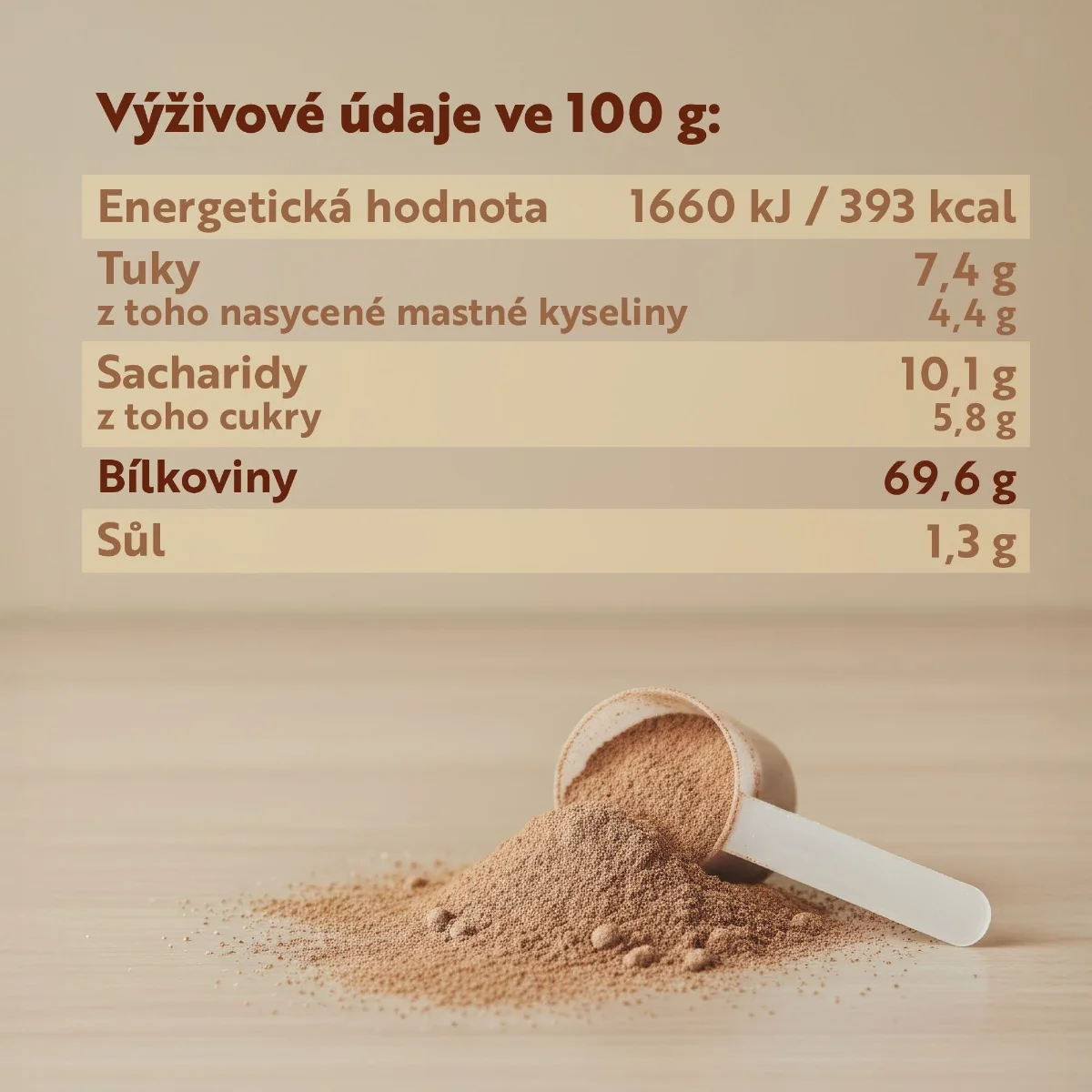 Organis Protein čokoláda 210 g