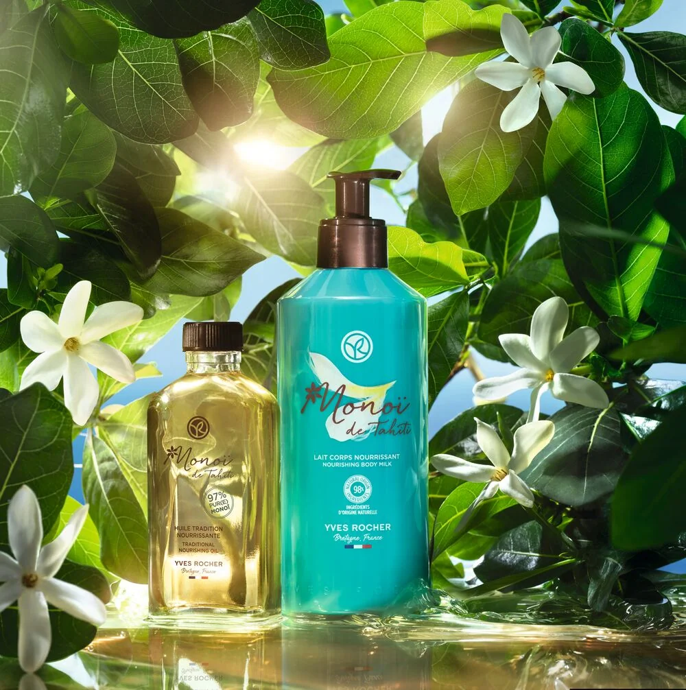 Yves Rocher Tělové mléko Monoi de Tahiti 390 ml