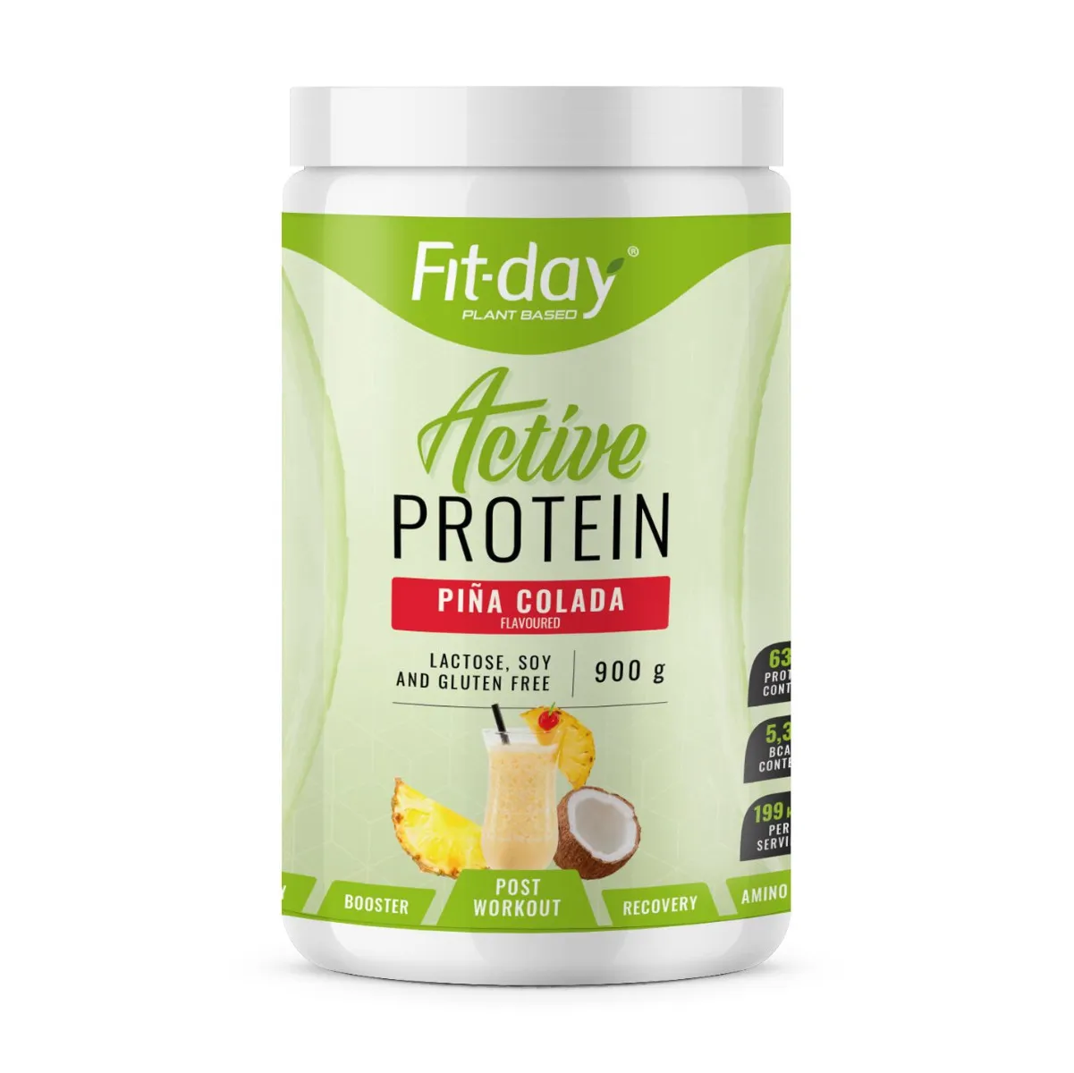 Fit-day Protein Active pina colada 900 g