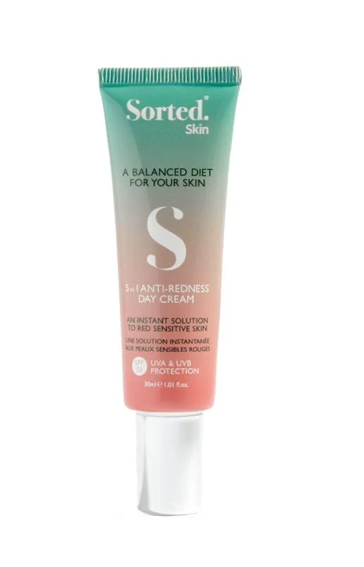 Sorted Skin Denní tónovací krém proti zarudnutí 5v1 30 ml