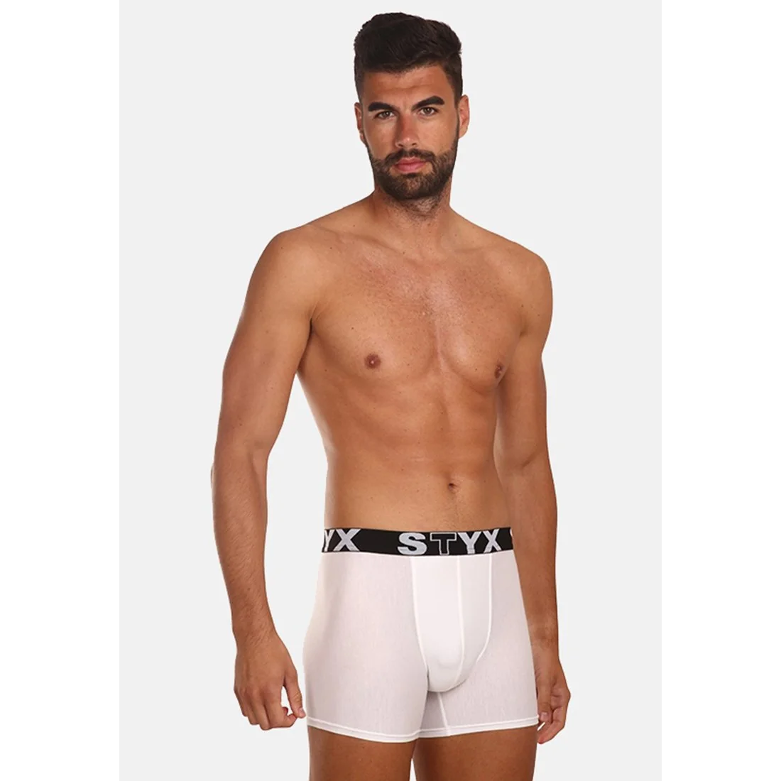 Styx 3PACK pánské boxerky long sportovní guma (U10616161) L