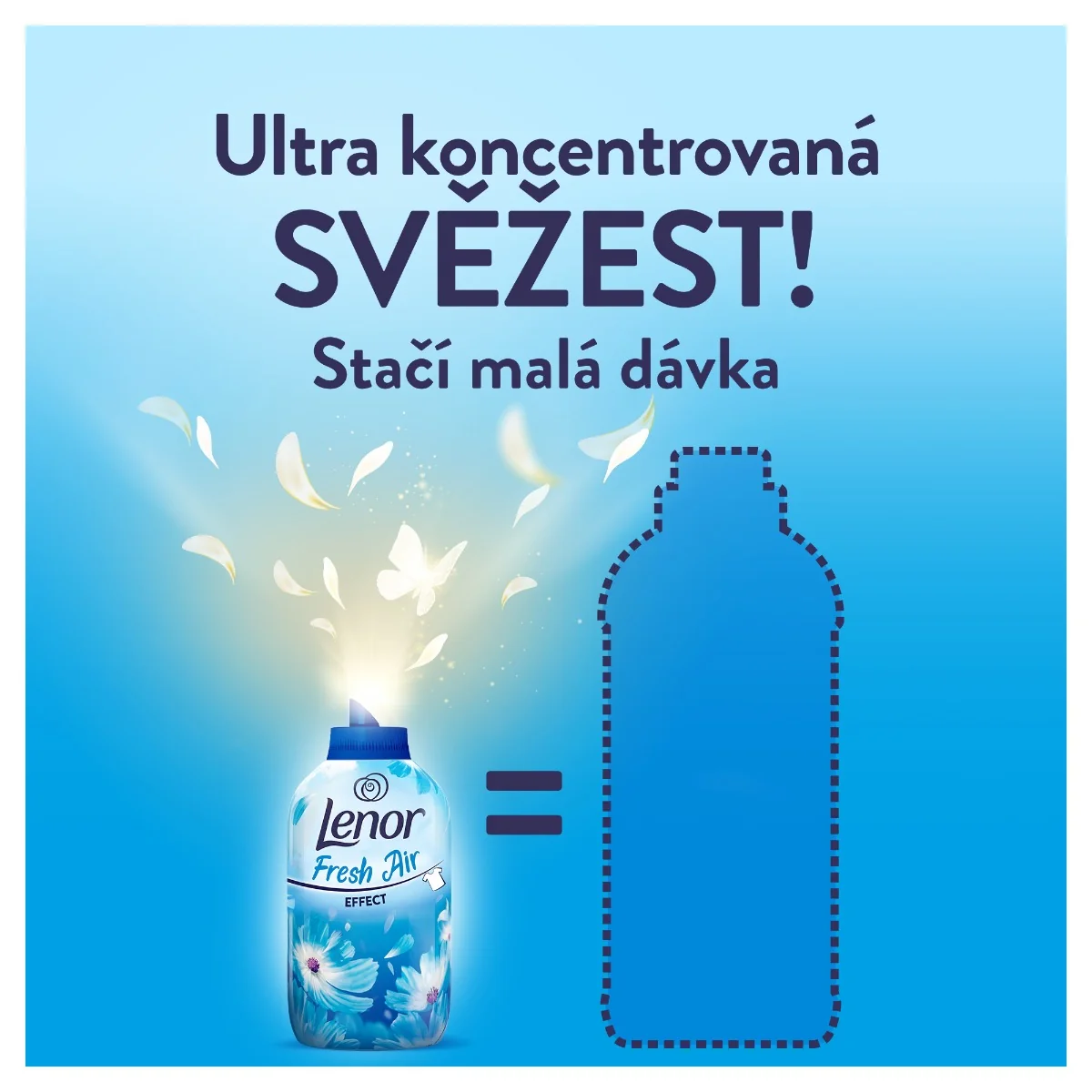 Lenor Fresh Air Aviváž Fresh Wind 1064 ml 76 praní
