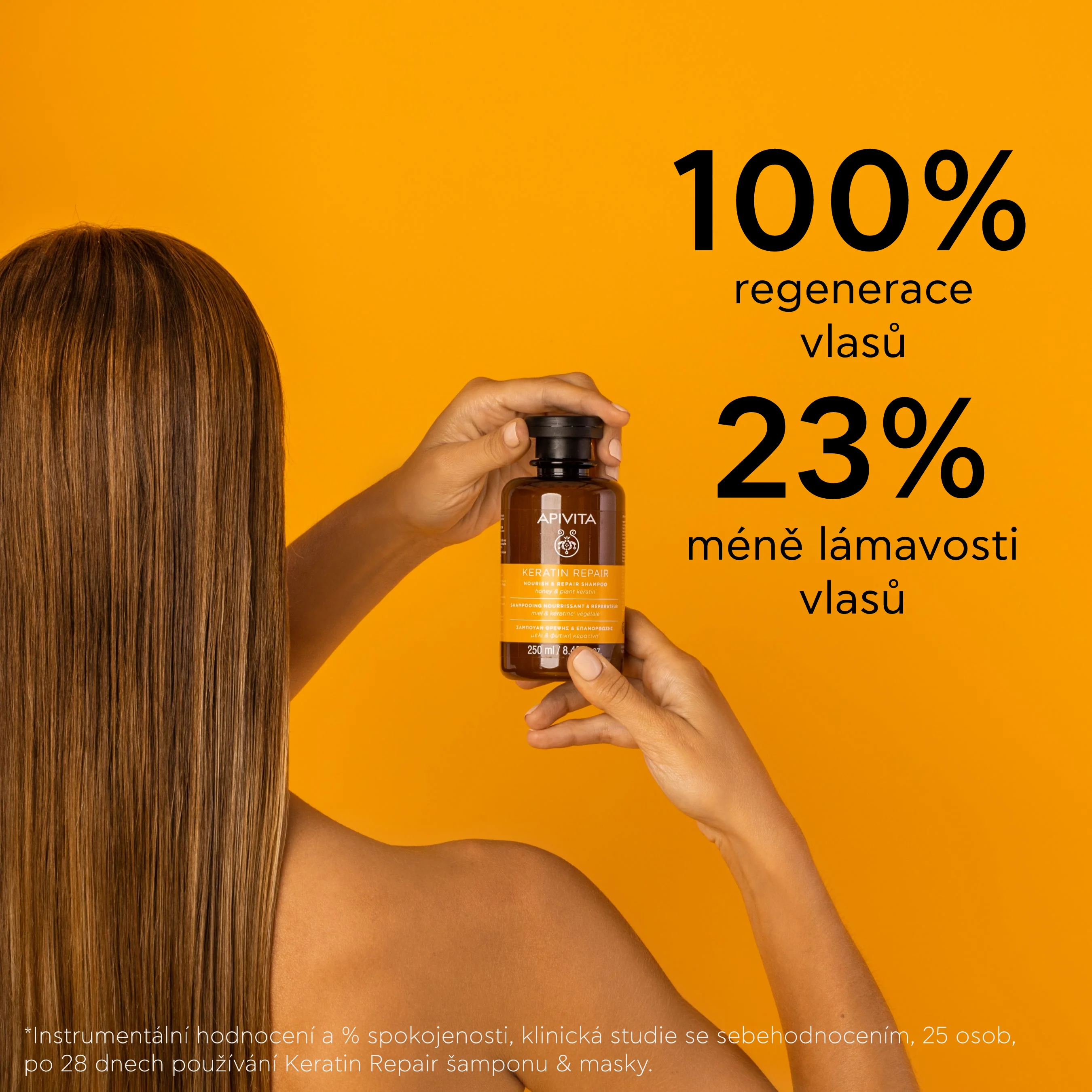 APIVITA Keratin Repair regenerační šampon 250 ml