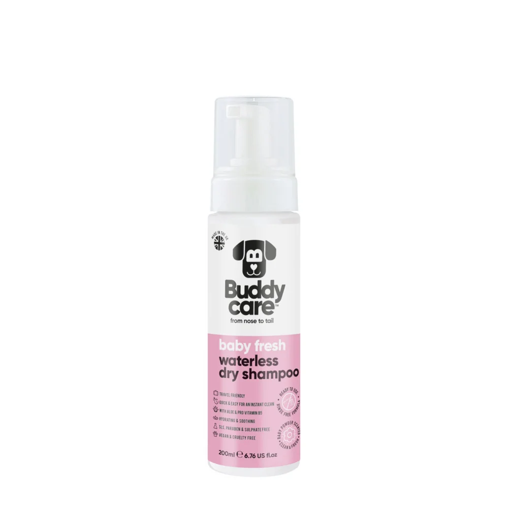 Buddycare Baby Fresh suchý šampon pro psy 200 ml