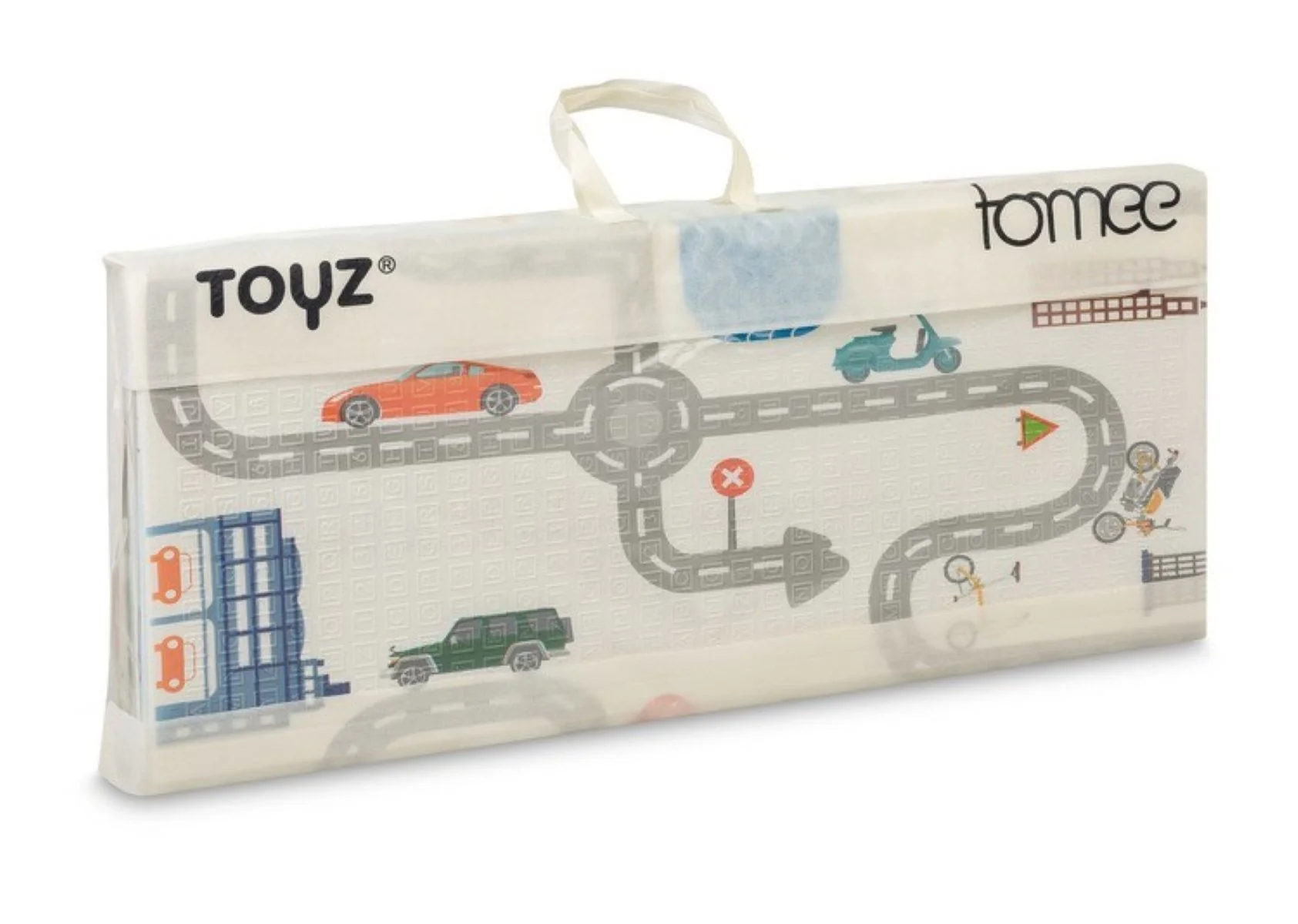 Toyz Fomee Street Multifunkční pěnová podložka 200×150 cm – oboustranná