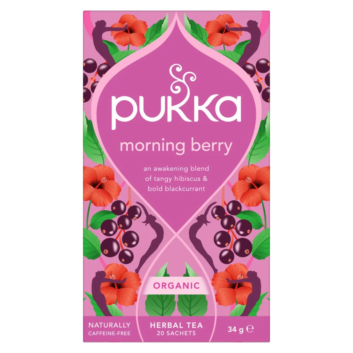 Pukka BIO Morning Berry porcovaný čaj 20x1,5 g