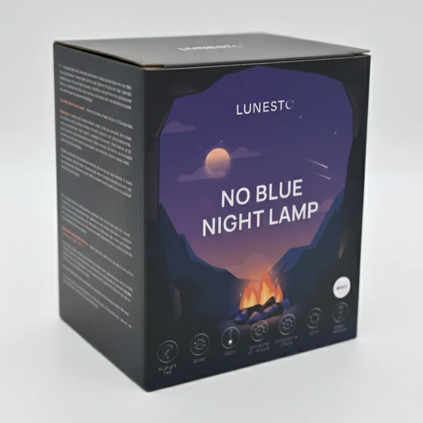 Lunesto LED lampička bez modré složky bílá