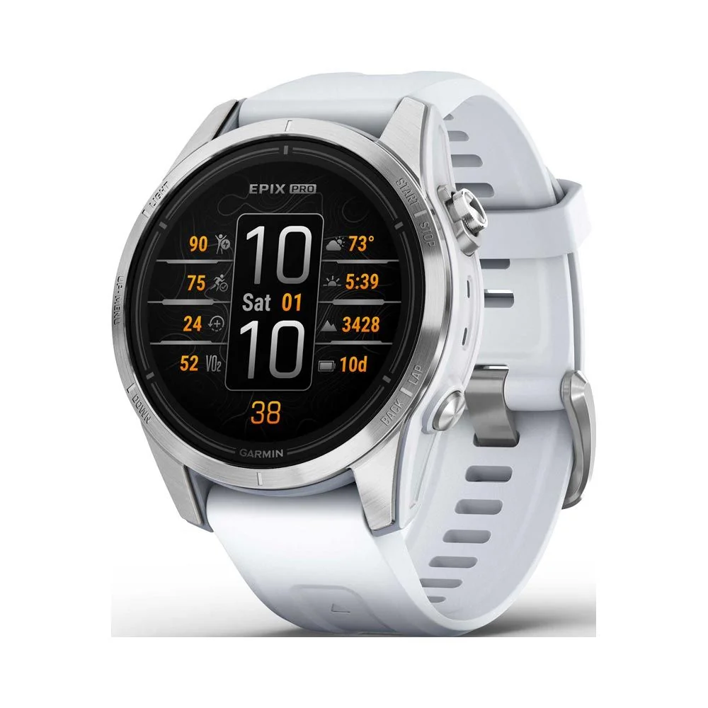 Garmin Epix Pro (gen 2) 42mm chytré hodinky s GPS Whitestone