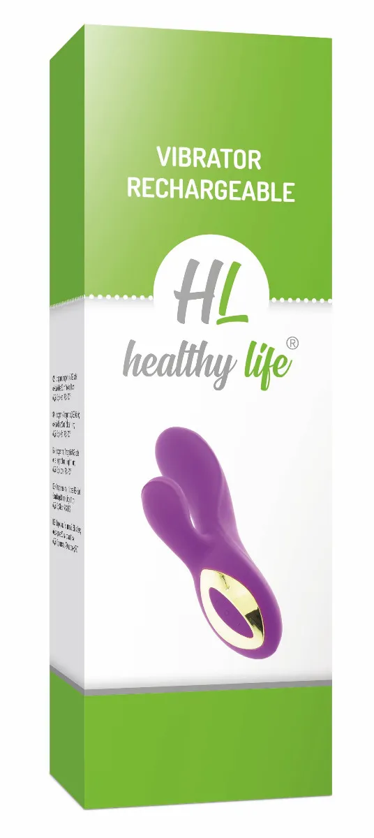 Healthy life Vibrator Rechargeable purple 0602570505 