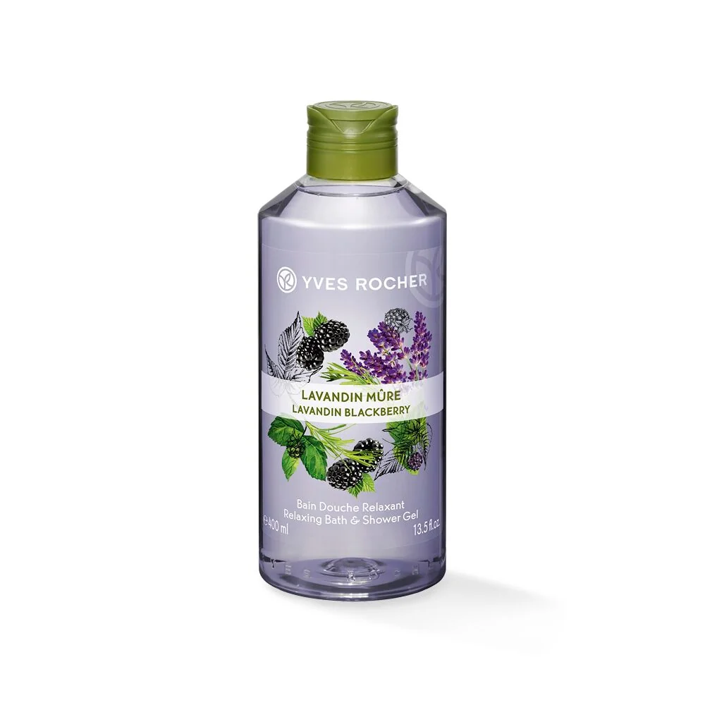 Yves Rocher Sprchový gel levandule & ostružina 400 ml