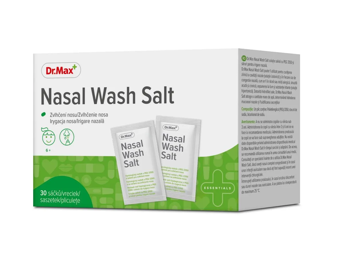 Dr. Max Nasal Wash Salt 30 sáčků
