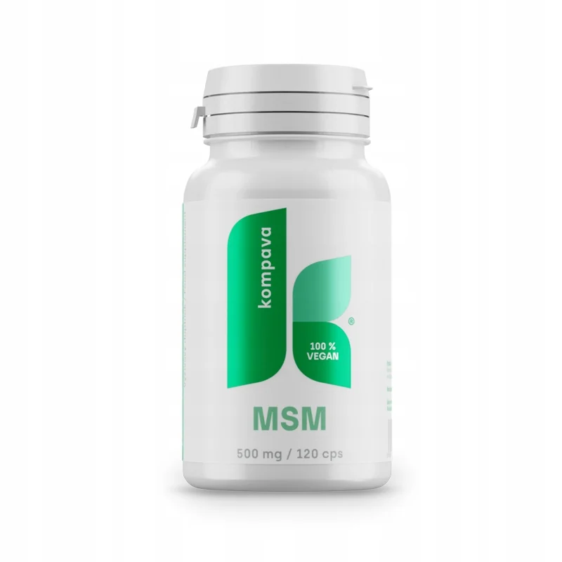 KOMPAVA MSM 500 mg/120 kapslí