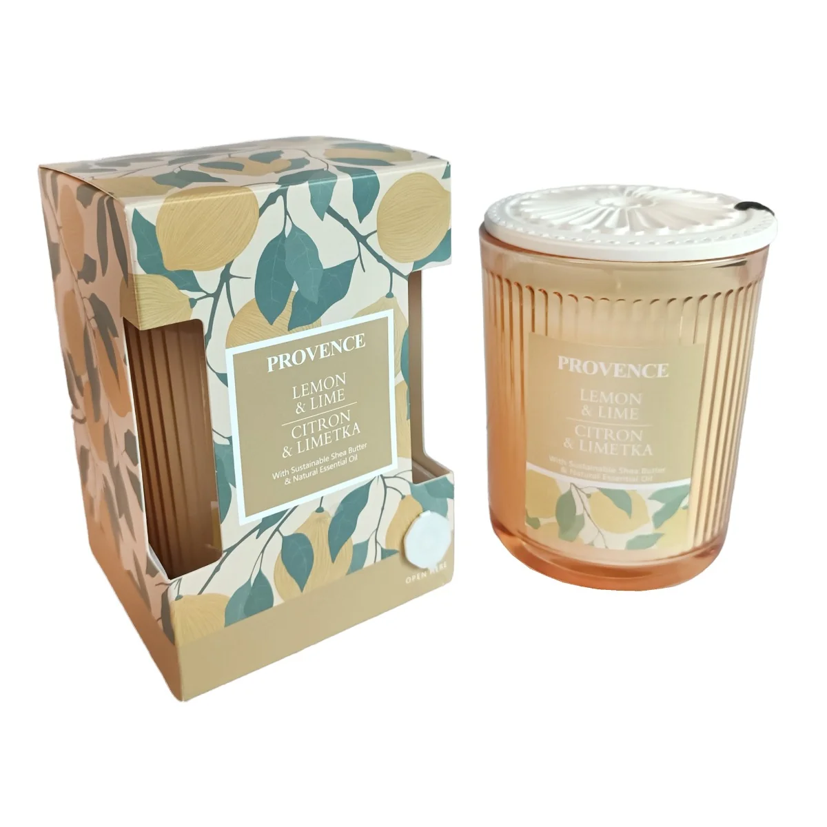 Provence Svíčka ve skle Citron a limetka 230 g