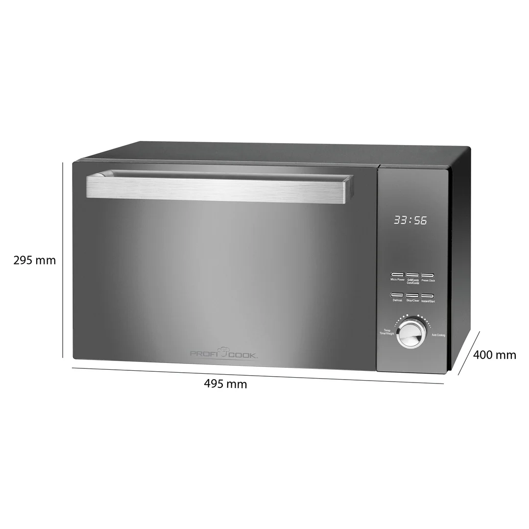 ProfiCook MWG 1204 mikrovlná trouba s grilem