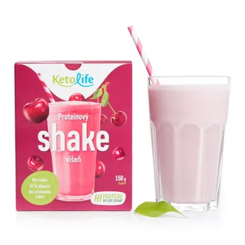 KetoLife Proteinový shake višeň 5x30 g