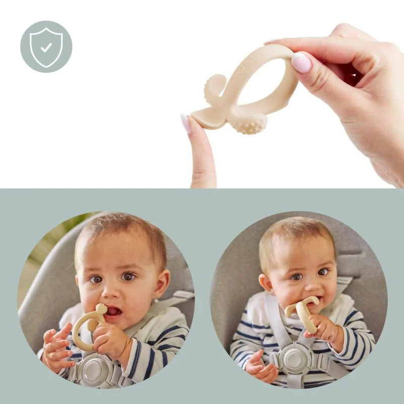 Babymoov silikonová lžička Beige
