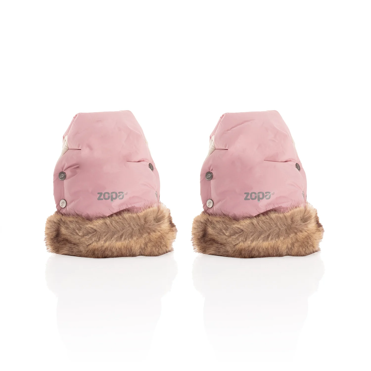 Zopa Zimní rukavice Fluffy 2, Old Pink 1