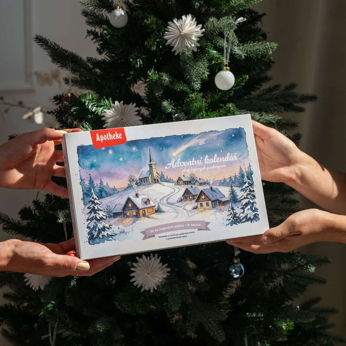 Apotheke Adventní kalendář čajových překvapení 27 ks