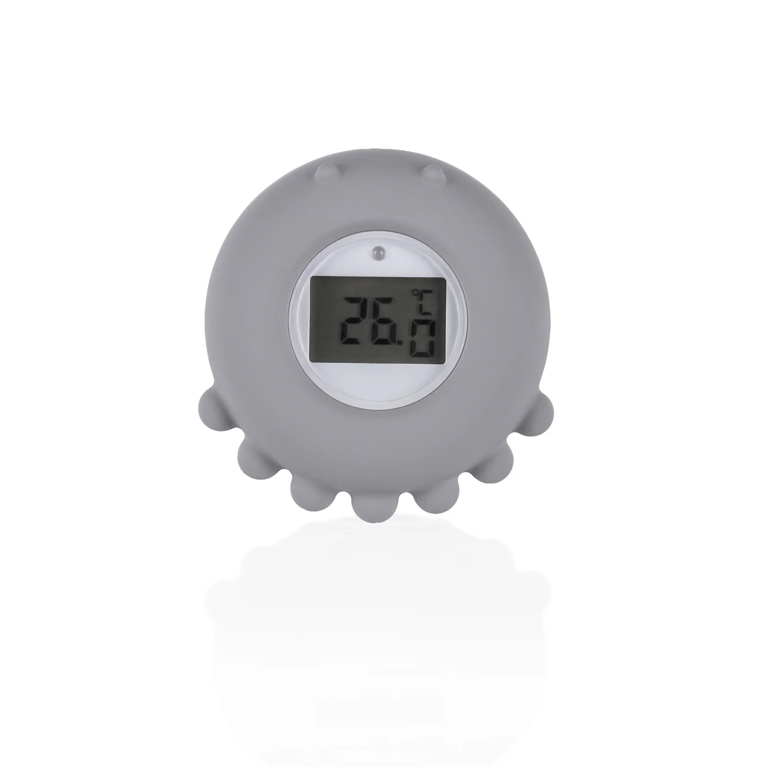 Zopa Silikonový digitální teploměr 2v1, Dove Grey 4