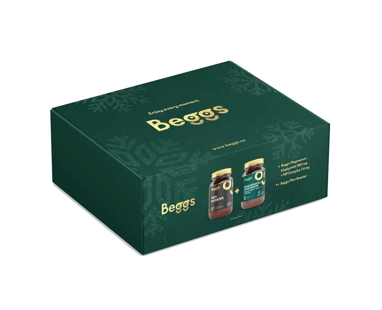 Beggs Men Power and Balance Men Booster 100 kapslí + Magnesium 60 kapslí