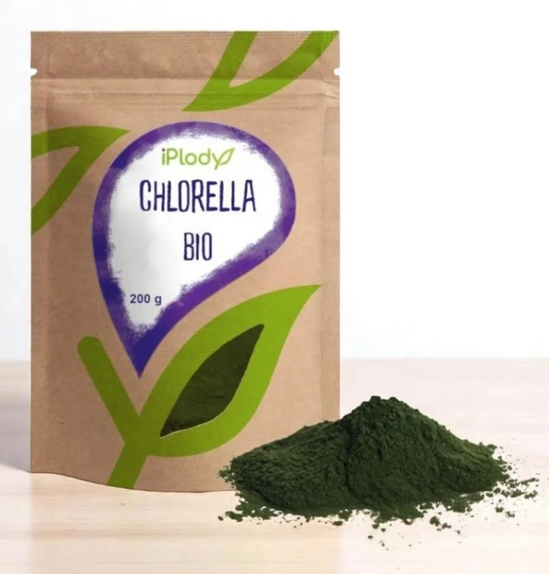 iPlody Chlorella prášek BIO 200 g
