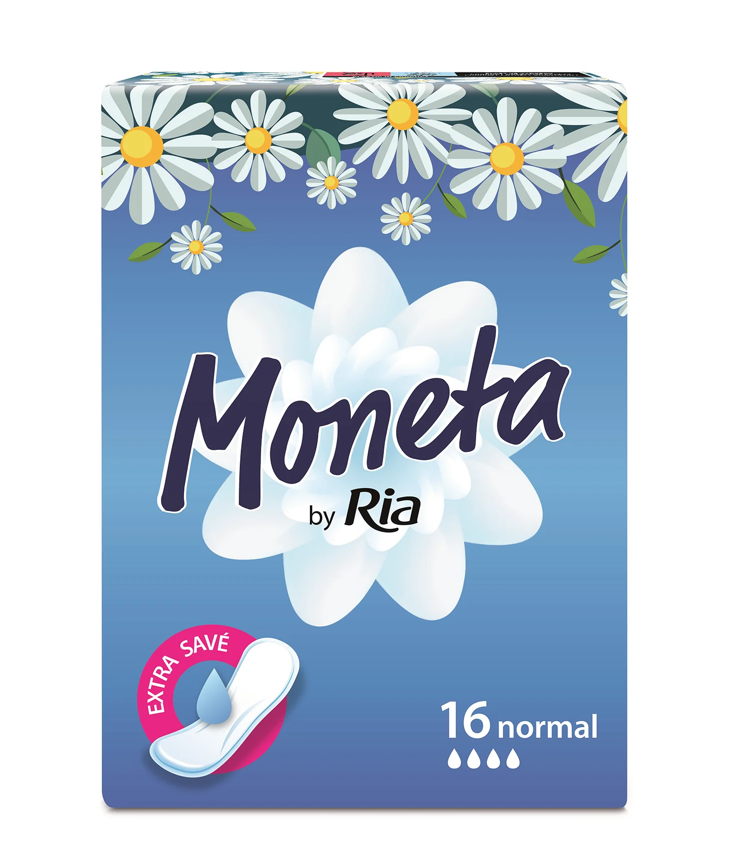 Moneta by Ria normal dámské vložky 16 ks