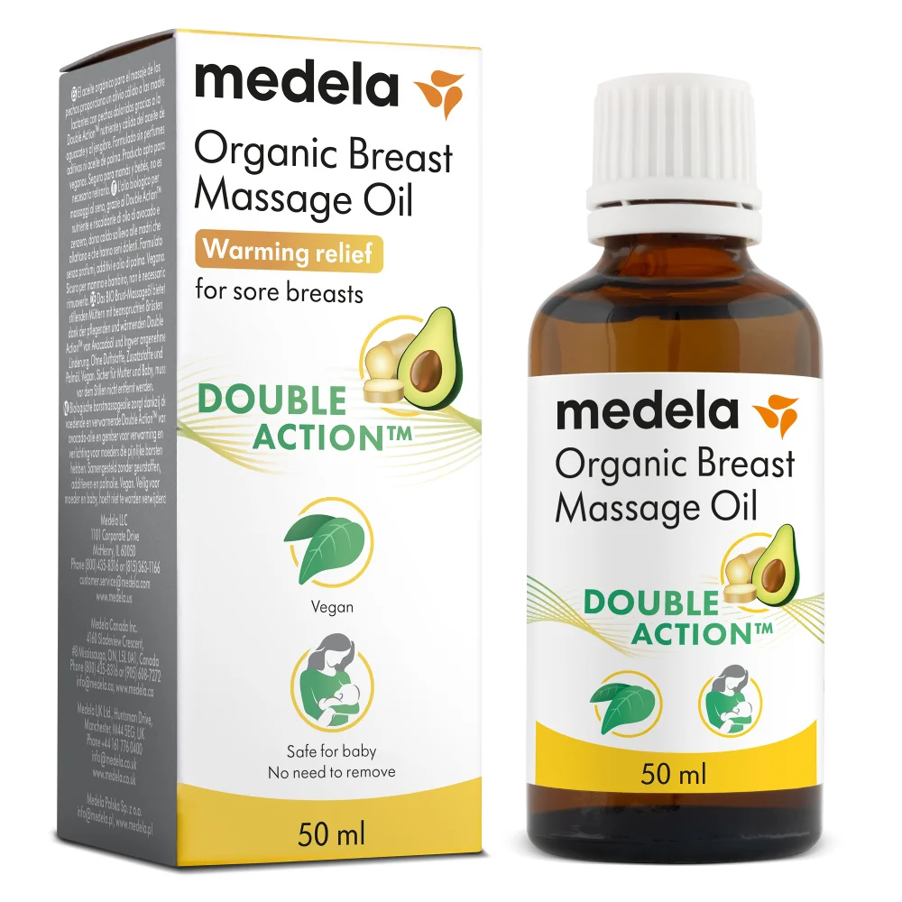 Medela Organický masážní olej na prsy 50 ml