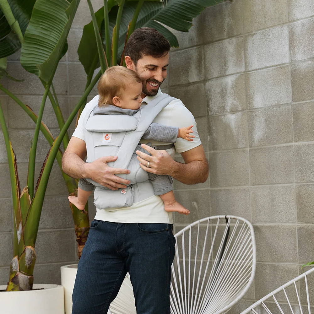 Ergobaby OMNI DELUXE Cotton nosítko Pearl Grey
