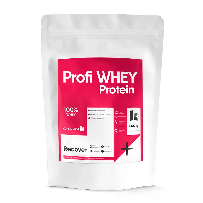 KOMPAVA Protein Profi WHEY čokoláda 2000g