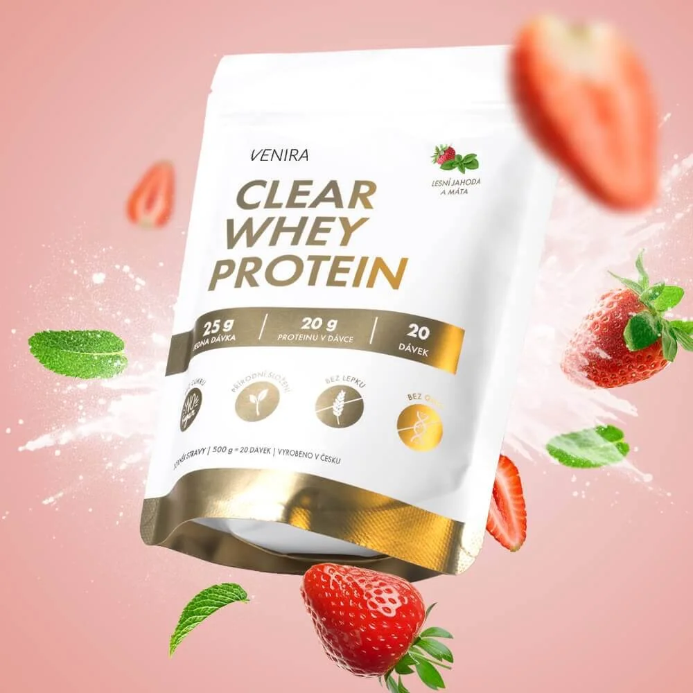 Venira Clear whey protein / proteinová limonáda dračí ovoce 500 g
