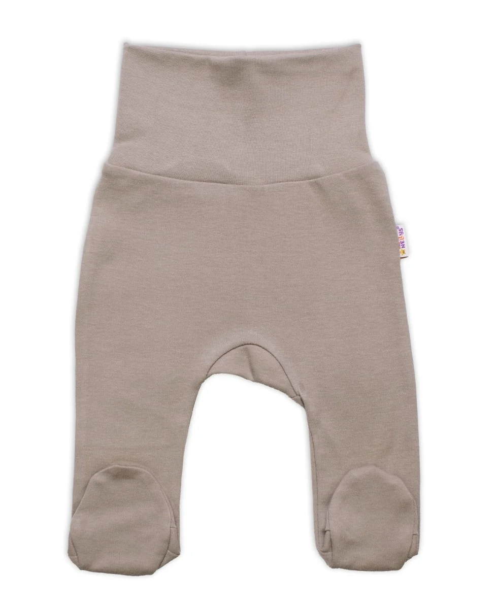 Baby Nellys Rostoucí výhodná sada, 3x polodupačky Nature - růžová/béžová/taupe