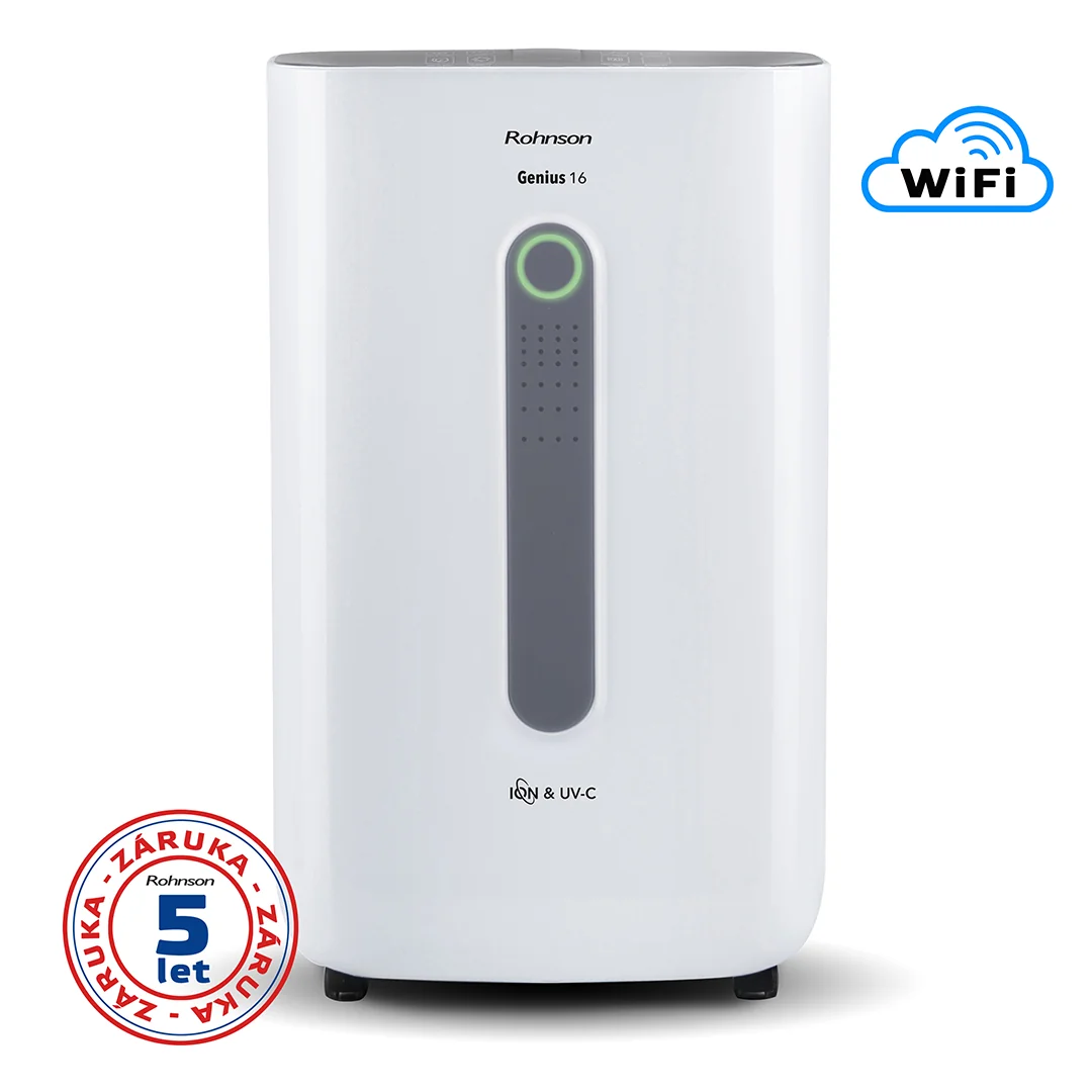 Rohnson Odvlhčovač vzduchu R-9916W Genius 16 Wi-Fi ION & UV-C