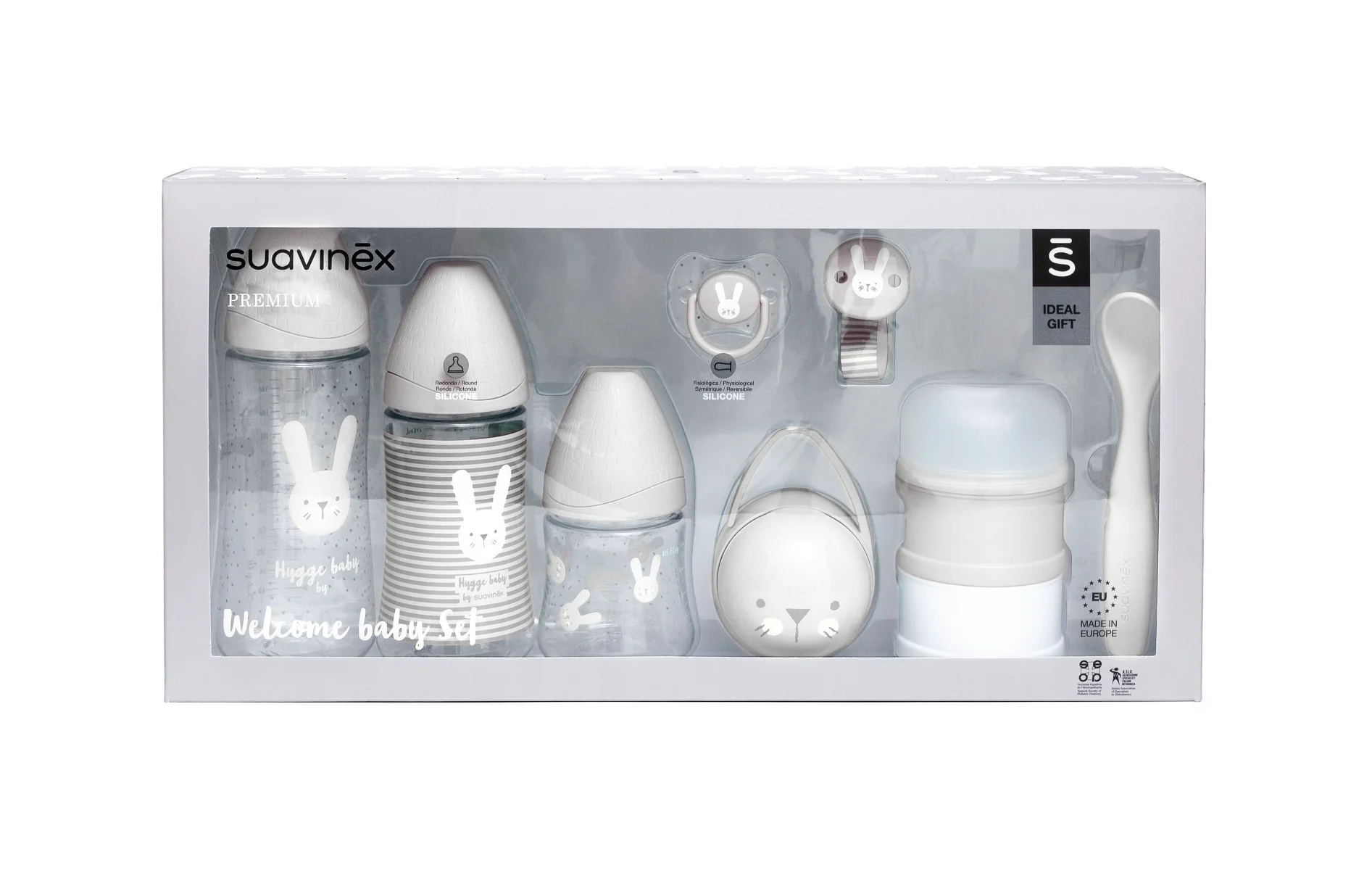 Suavinex Premium Hygge Novorozenecký set šedý