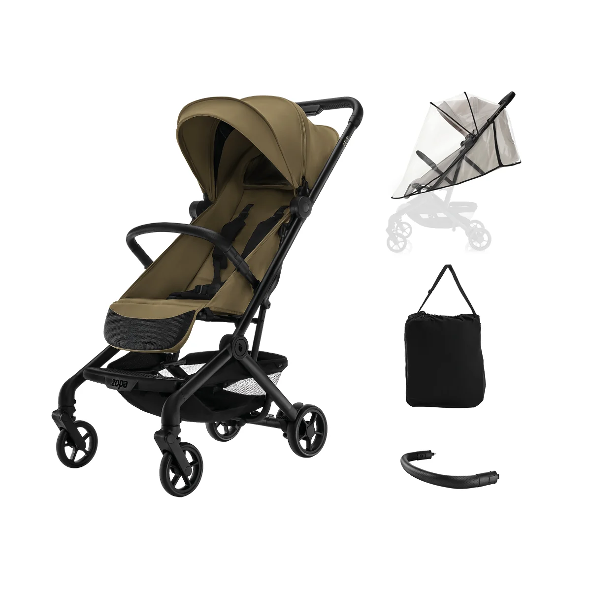 Zopa Sportovní kočárek Jet, Toffee Brown 3