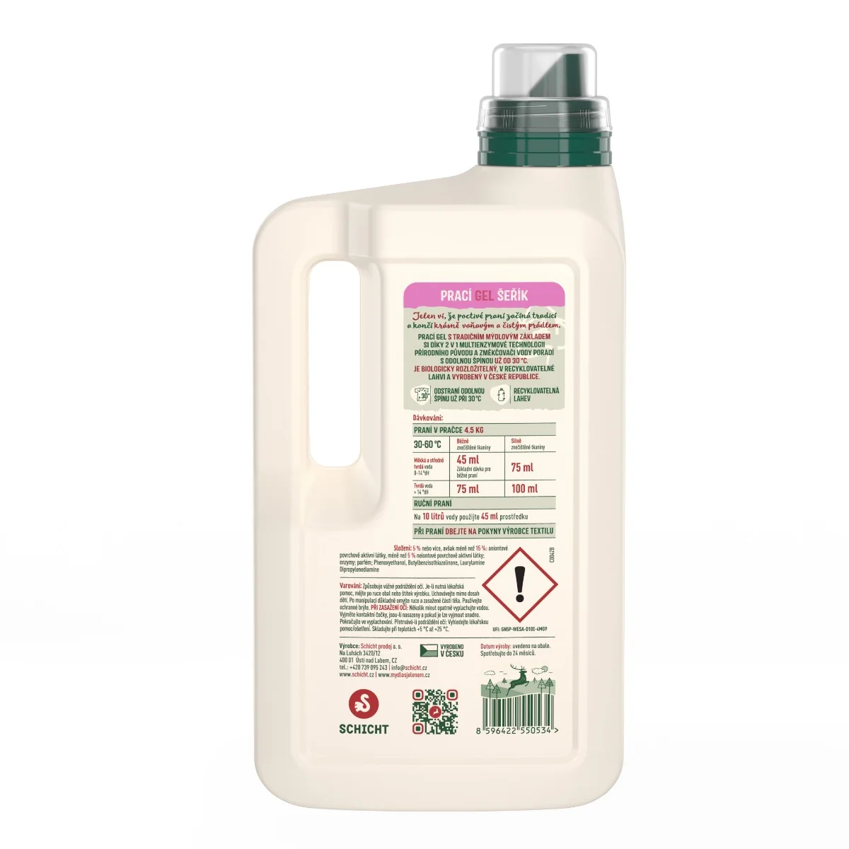 Jelen Prací gel s vůní šeříku 2,7 l