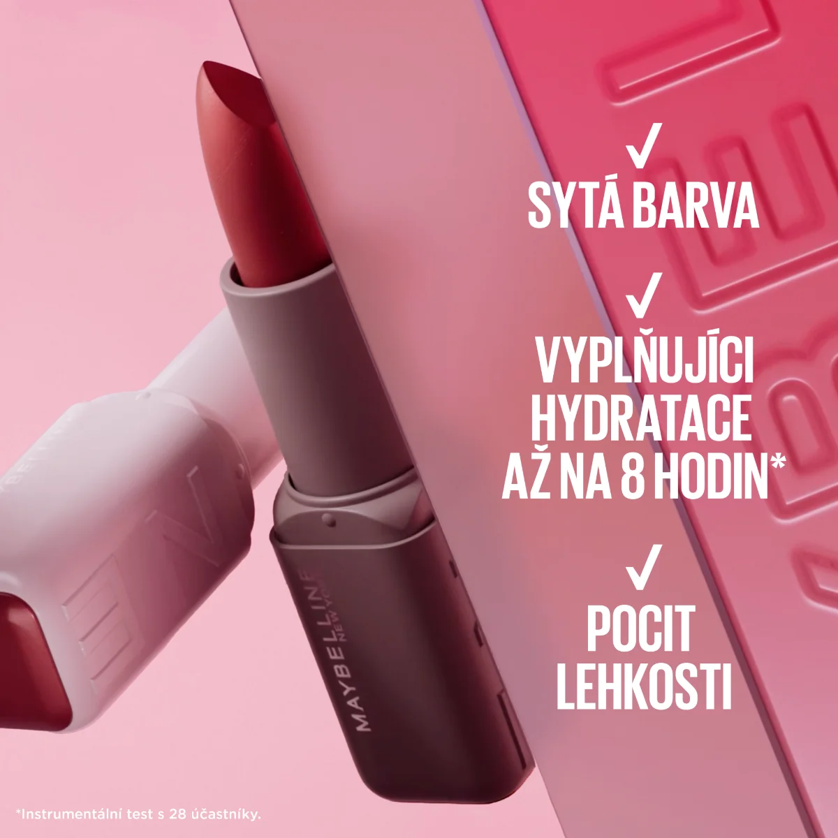 Maybelline Lifter Serum Lipstick Matte 002 Maybe Its matná rtěnka 1 ks