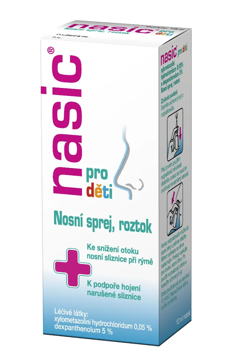 Nasic pro děti nosní sprej 10 ml