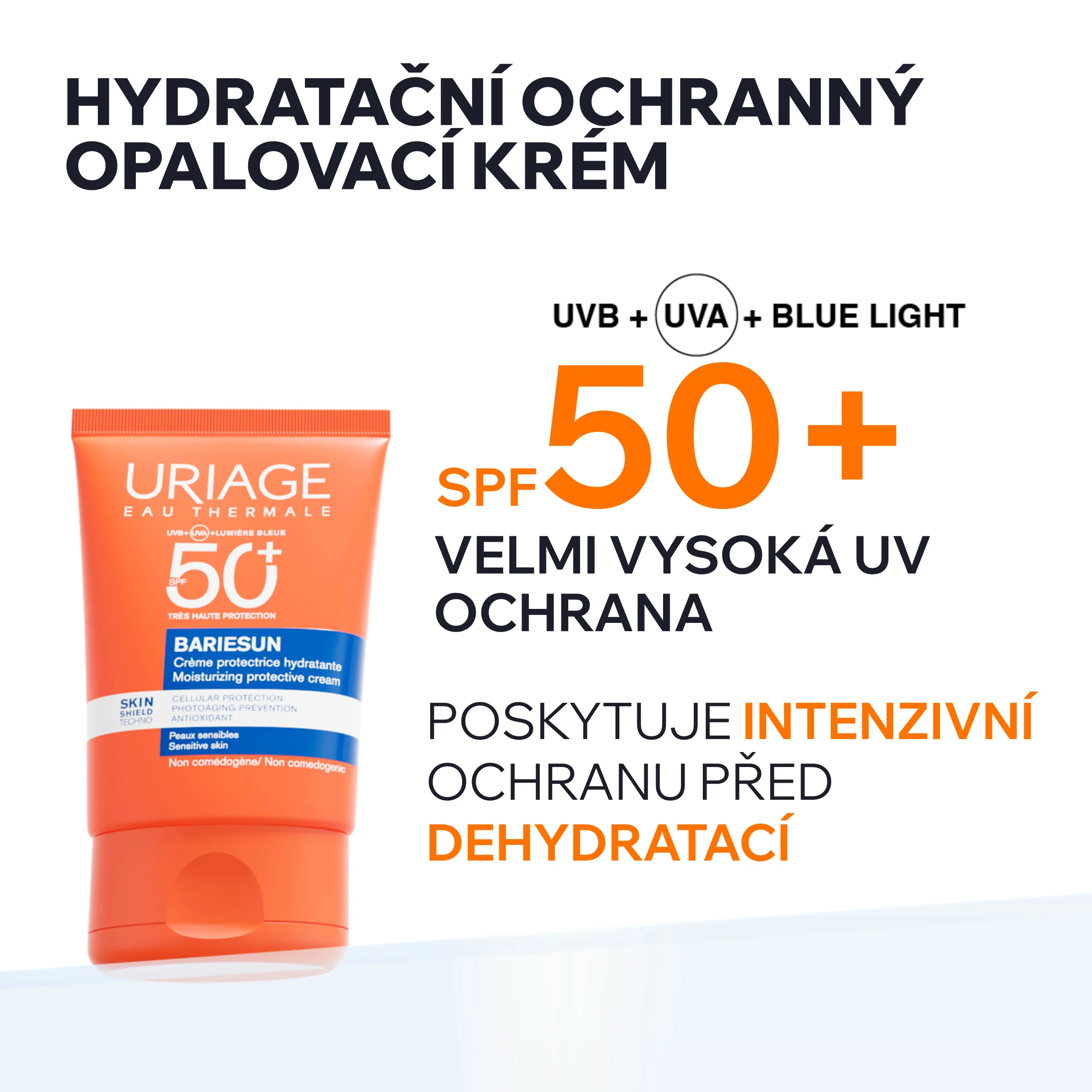 Uriage Bariésun Opalovací krém SPF50+ 50 ml